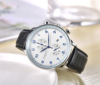 Quartz watch, genuine leather, wholesale