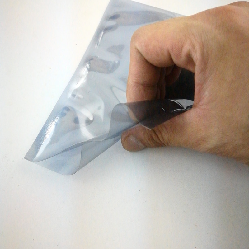 12*16*20半透明平口防静电袋12*14*15cm读卡器包装袋子 LED屏蔽袋