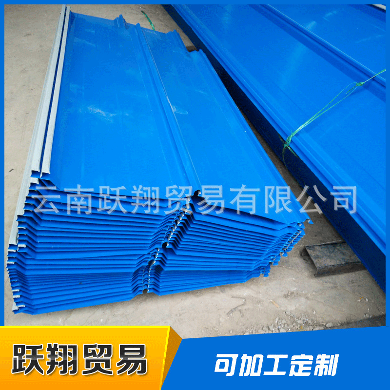 专业生产 建筑围栏用白灰 养殖场彩钢瓦 钢结构墙面围挡彩钢瓦