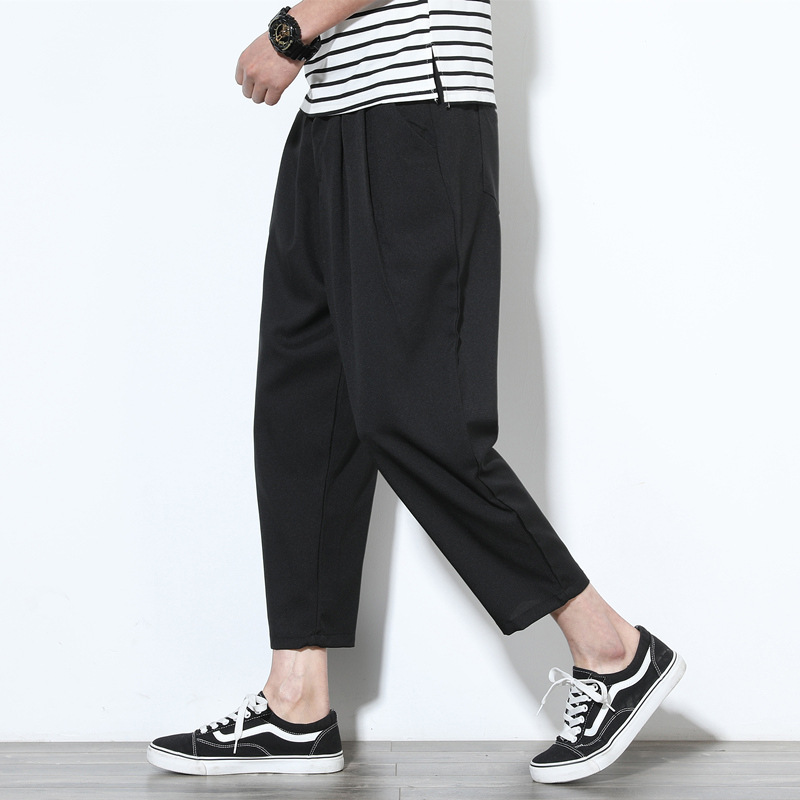 Men's Linen Harem Pants - Image 4
