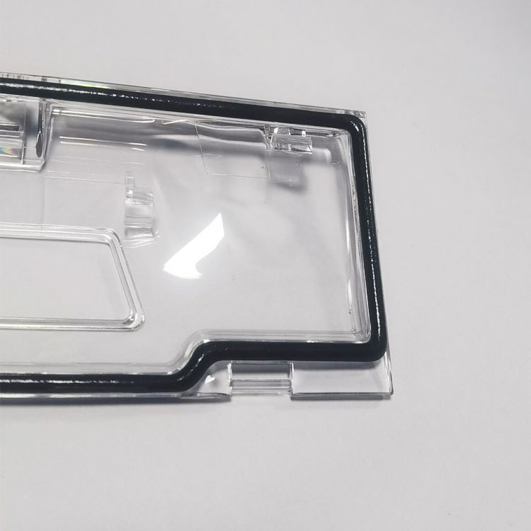 掃地機器人塵盒點膠密封加工塵盒PU聚氨酯點膠發泡海綿密封條加工