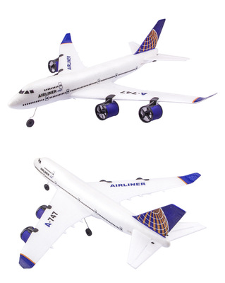 new pattern JD-380 Airliner 3-way automatic balance remote control aircraft Glider model airplane outdoors Toys wholesale