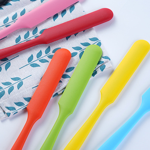 Dropshipping: All-in-One Long-Shape Silicone Spatula with Full Coverage—Butter, Cake, and Cream Scraper—Baking Tool Wholesale