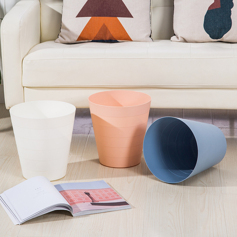 Wholesale Trash Can Fashion Creative Nordic Household Plastic Trash Can Simple Toilet Office Garbage Basket Wholesale Trash Can Fashion Creative Nordic Household Plastic Trash Can Simple Toilet Office Garbage Basket