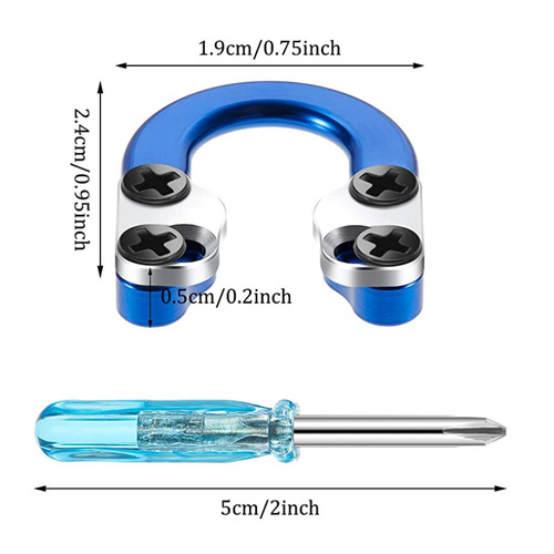 Bow and arrow composite pulley bow metal D ring rope bow and arrow shooting U ring buckle aluminum alloy shooting arrow release accessories