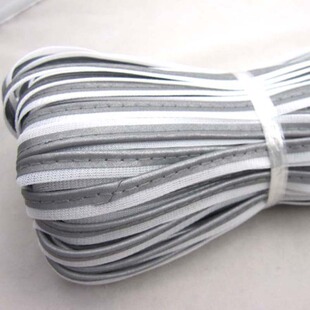 Highlight Silver Bright Reflective Edge Wrapping Strip Material Bag Tooth Strip Rolling Strip Safety Accessories