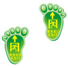 School children's cartoon waterproof self-adhesive hands and feet prints for kindergarten, sticker