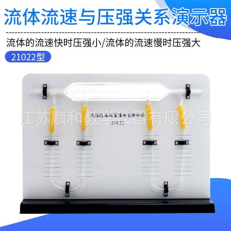 流体流速与压强关系演示器 21022型 初高中物理教学实验仪器