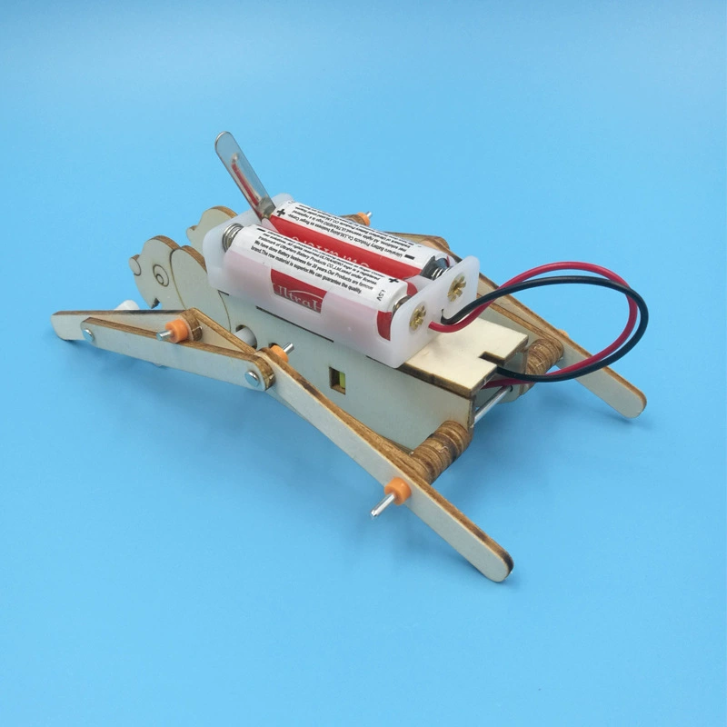 Electric materials set for students for crawling, mechanical constructor, DIY, mini experiment
