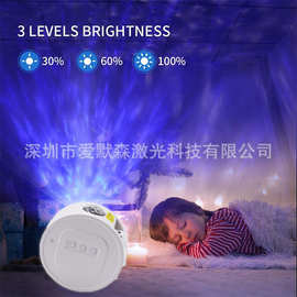 星空灯 卧室 投影灯月亮星星USB充电小夜灯睡眠闪光灯LED投射灯光