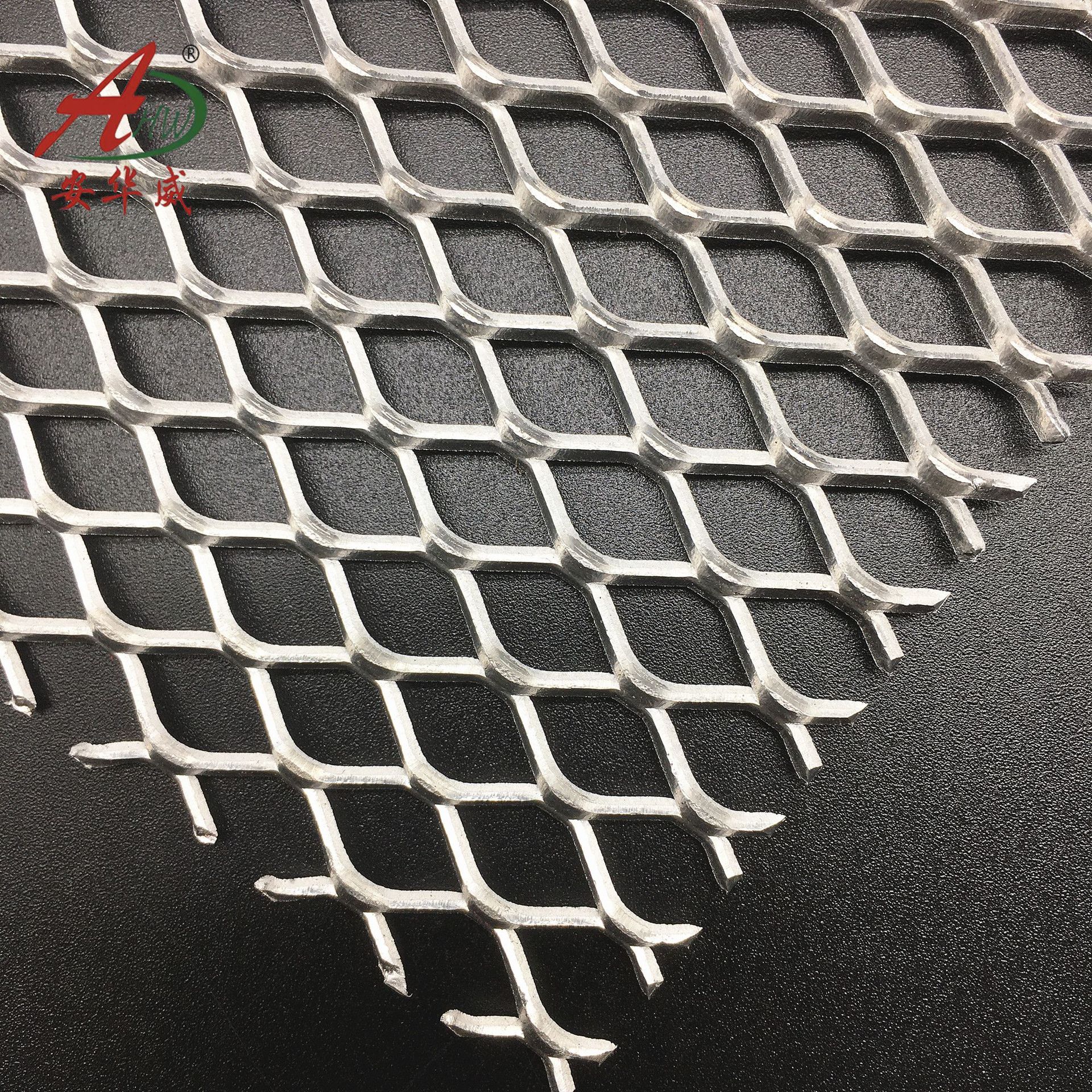 重型机械设备菱形钢板网 幕墙装饰铝天花吊顶板 地铁隧道走道板
