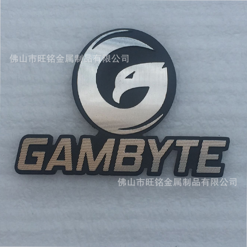 厂家生产供应铝制电器家具标牌支持个性定制