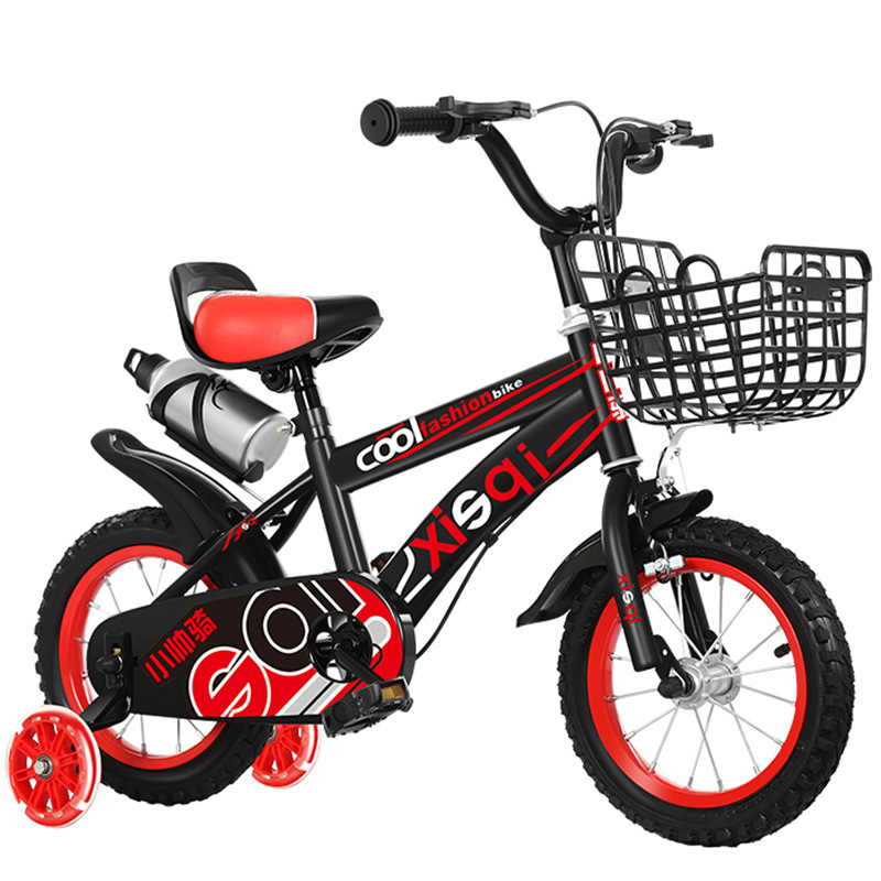 In stock 2-10 years old kids bike 12 14 16 inch stroller mountain bike for elementary school students free installation bike