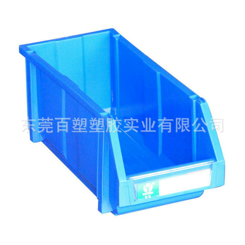 欧标斜口塑料零件盒 仓储货架元件箱 出口物料盒450*200*177mm