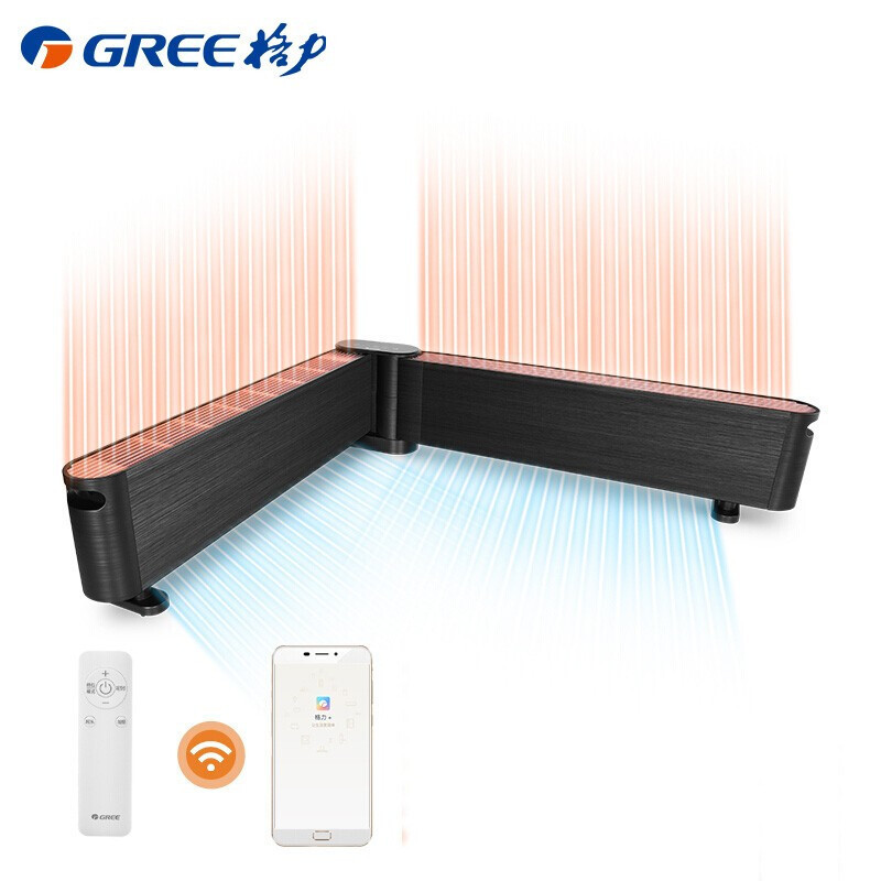 Gree Heaters Heater Electric heating household Mute Super Hot Baseboard Heaters NDJA-X6022B