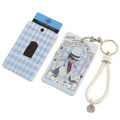 Man'yuan Anime Card Holder, The Phantom Thief Kaito, Ash Kaido, Shizuka Ayase, Amuro Taro, Student Meal Card Holder, Bus Card Protective Case