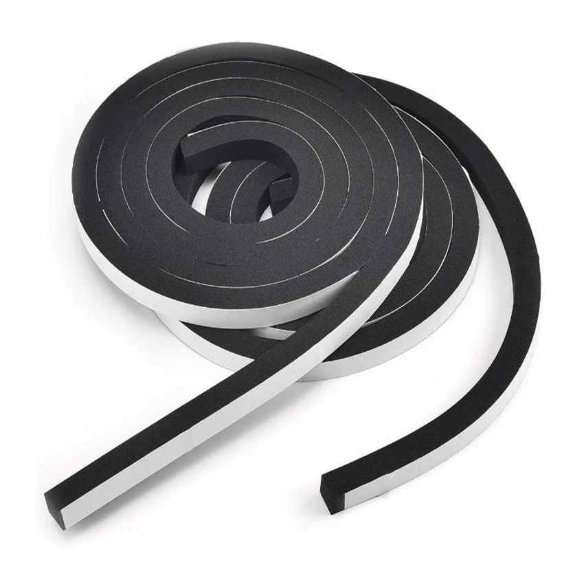 CR氯丁橡胶密封条 CR neoprene sponge sealing strip