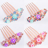 New product inserting bride rhinestone flowers, hair comb, cross -border hair accessories, pentae hair dissertation factory wholesale