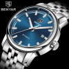 Bunya BENYAR 144 Cross border watch man steel strip Mechanical watch calendar waterproof Luminous watch On behalf of