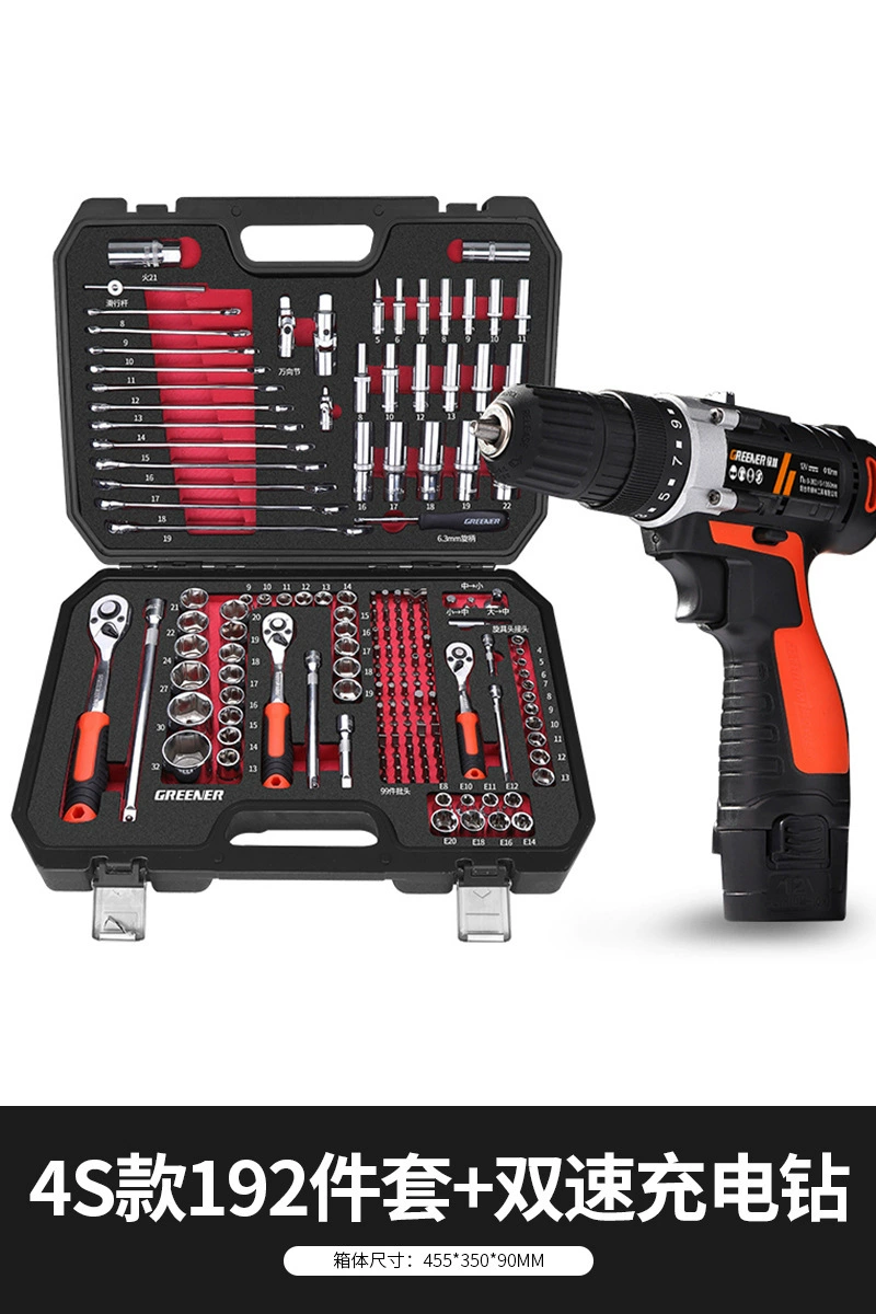 Universal wrench, gloves, fast set