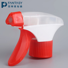 紅色pp塑料方槍 廚房清潔噴霧器噴頭 可拿樣手扣式泡沫噴霧方槍