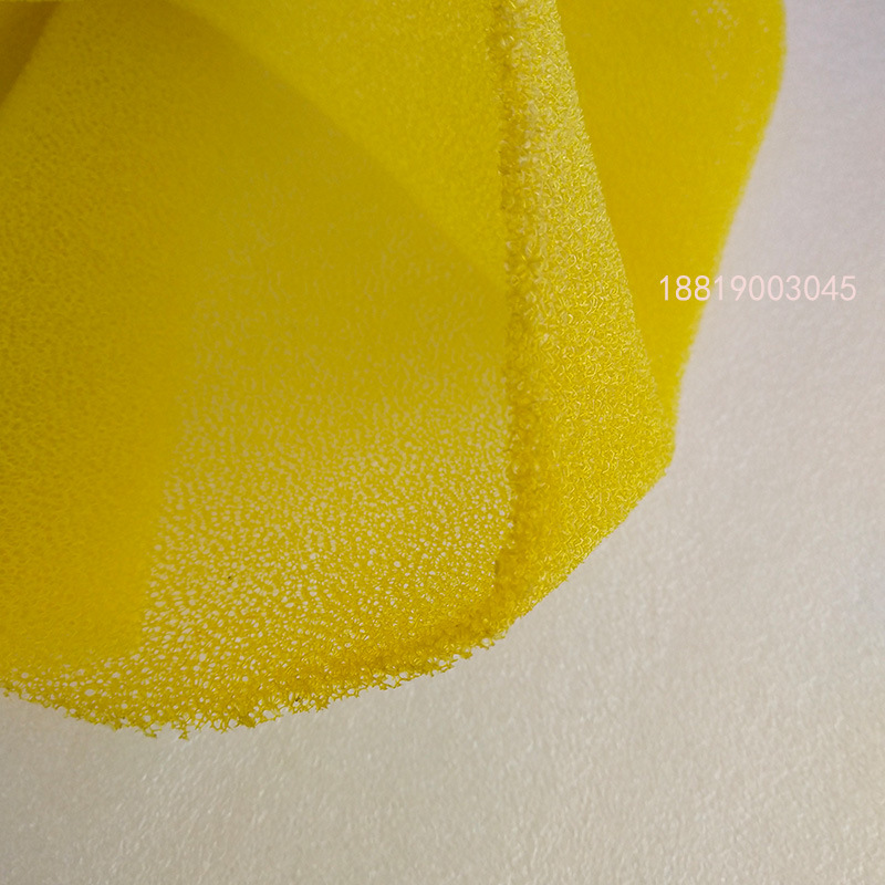 工厂定制 水族鱼缸外置水处理过滤海绵网 彩色中孔水质初效过滤