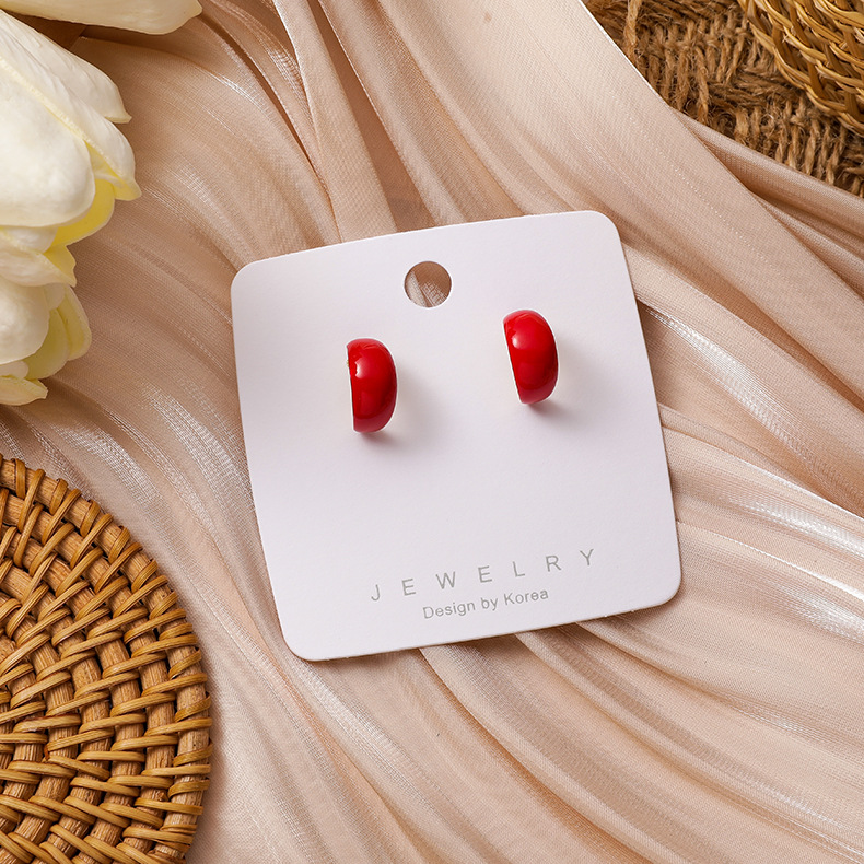 Pendientes Curvos De Moda display picture 11