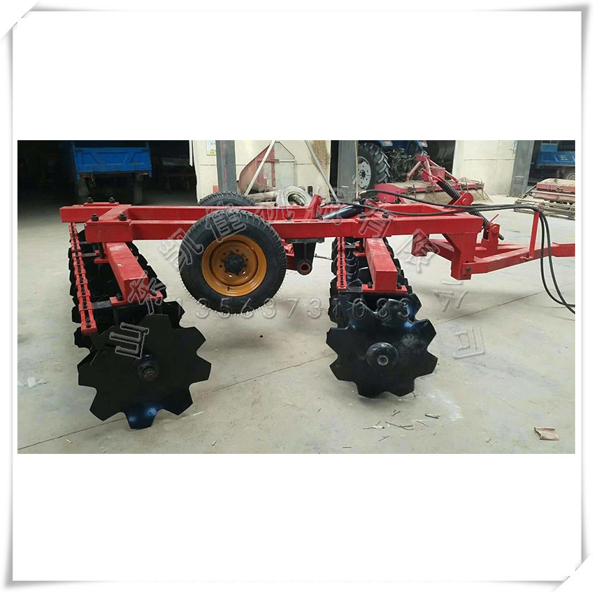 农用耕地圆盘耙 挠地机耕地机土壤耕地机圆盘耙拖拉机牵引圆盘耙