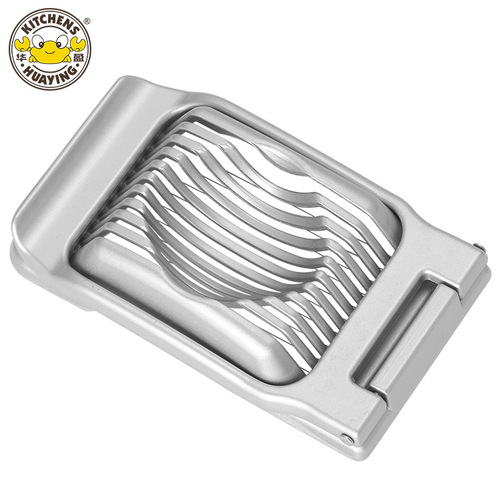 Cross-border aluminum alloy egg slicer multi-functional egg preserved egg splitter slicer ham slicer kitchen gadgets