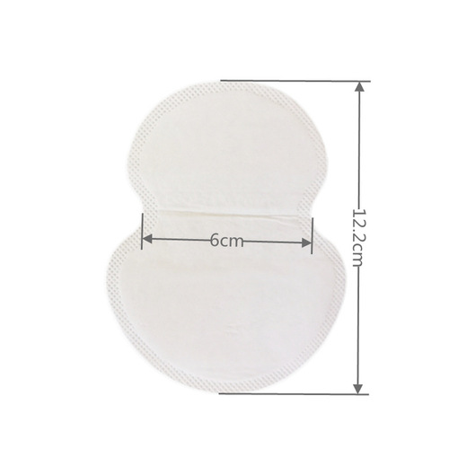 Wholesale underarm sweat absorbent patch thin underarm antiperspirant patch summer non-woven disposable sweat absorbent patch sweat towel pad