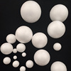 White solid round styrofoam ball from foam for kindergarten, handmade, wholesale