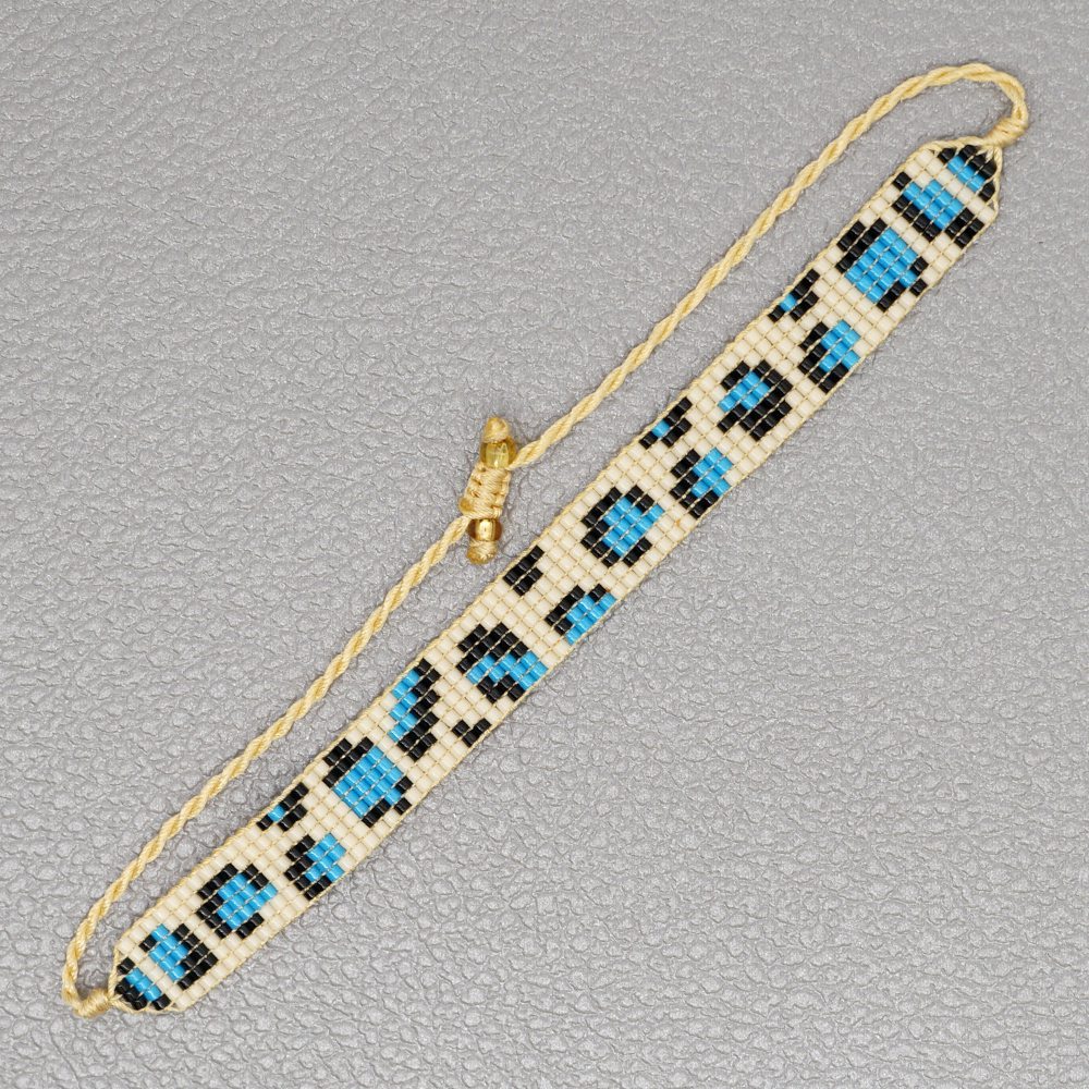 Bracelet large lopard de grande couleur de style ethnique rtro de mode simplepicture2