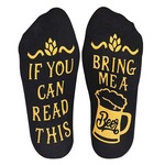 If you can read this Bring me a Beer Funny Sock трубка носки хлопка