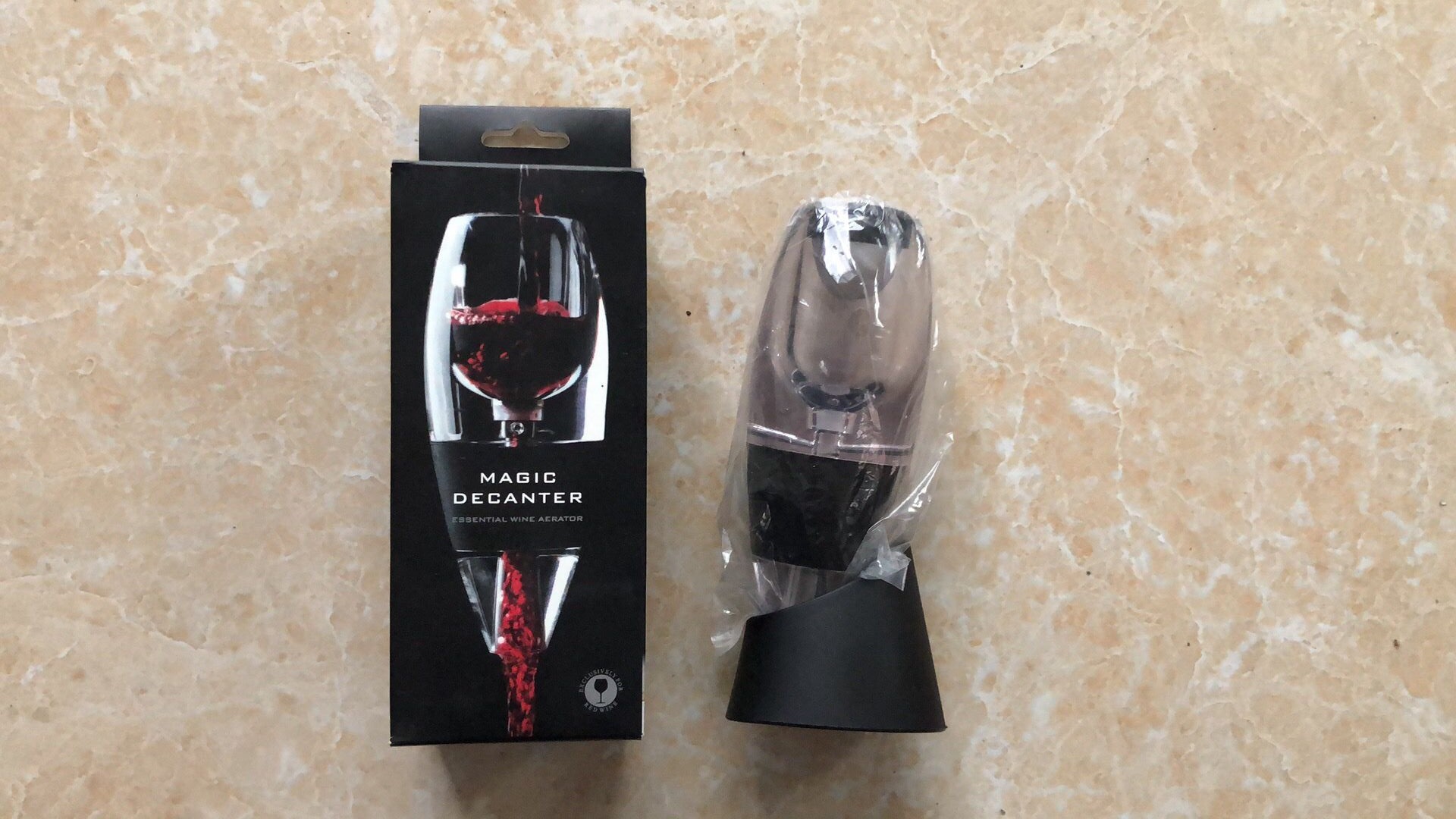 Decantador Rápido de Vino de Plástico para Hogar