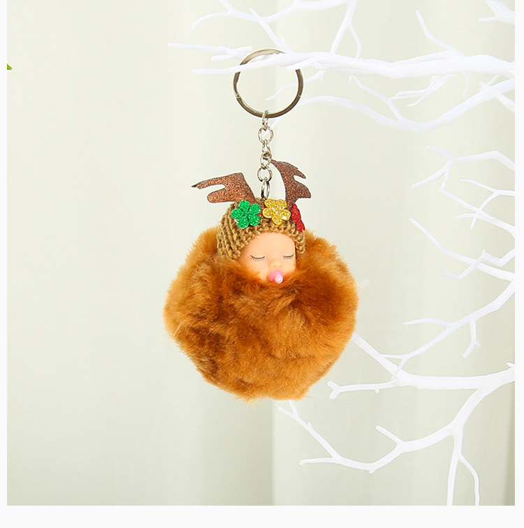 Christmas Festival Doll Pattern Casual Style Mechanical Production Craft Christmas Casual Doll Resin Party Hanging Ornaments Party Supplies Decorations