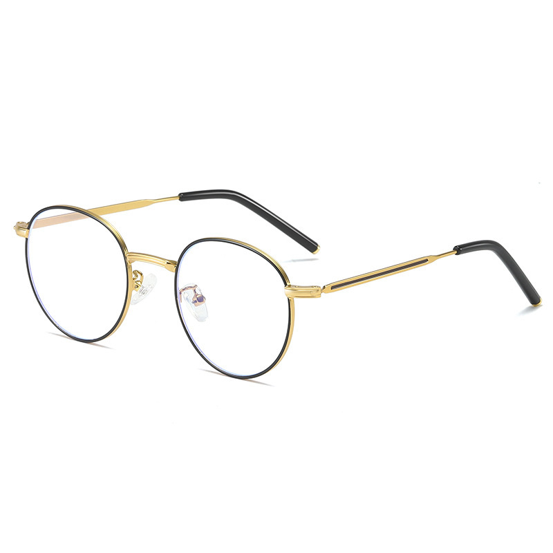 Xiuzhi's Same Style Myopia Men, Επίπεδος Φωτισμός Υπολογιστή κατά του Μπλε για Γυναίκες, Κορεατική Έκδοση, Μοντέρνος Σκελετός Γυαλιών Οράσεως_voghion.com