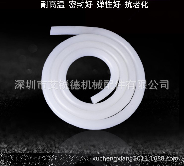 硅胶棒 硅胶密封条 耐高温硅胶实心圆条透明硅胶圆条2mm3mm4mm5mm