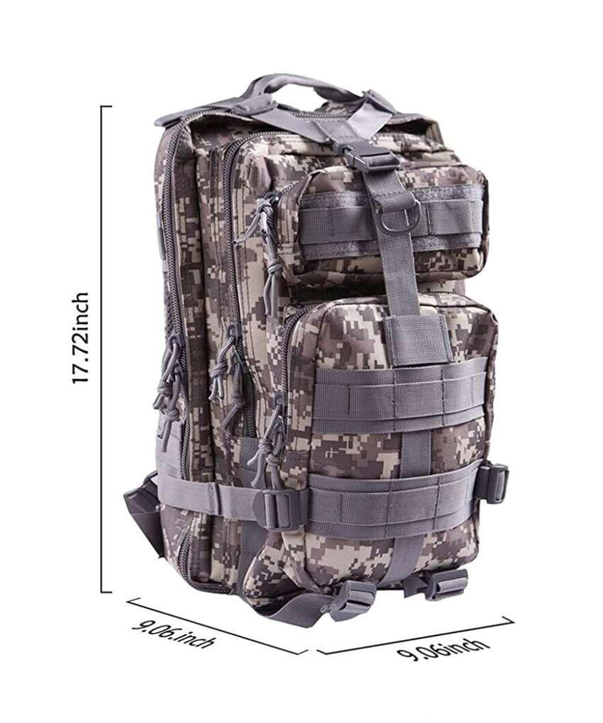 Sports tactics camouflage waterproof backpack