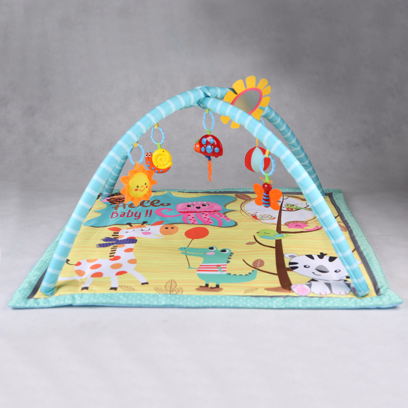 儿童爬行玩具垫 家居环保音乐游戏毯 婴儿宝宝防护爬爬垫一件代发
