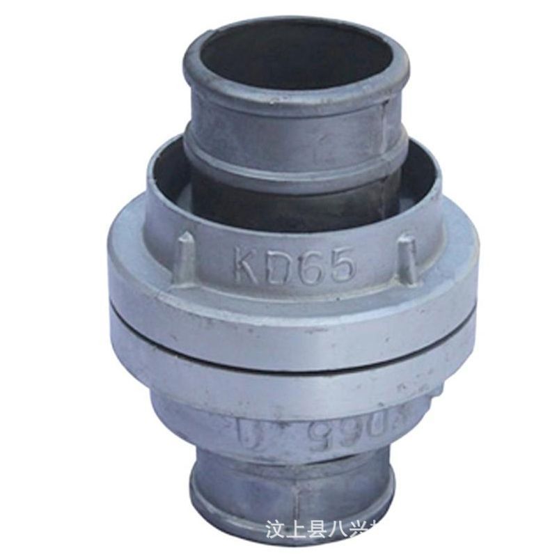 消防水枪用 内扣式接口 1.5寸2寸KDK卡式 中压式 快速 水带接口其