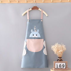 廣告圍裙定製印logo家居廚房防水圍裙服務員工作服定製圍腰廠家