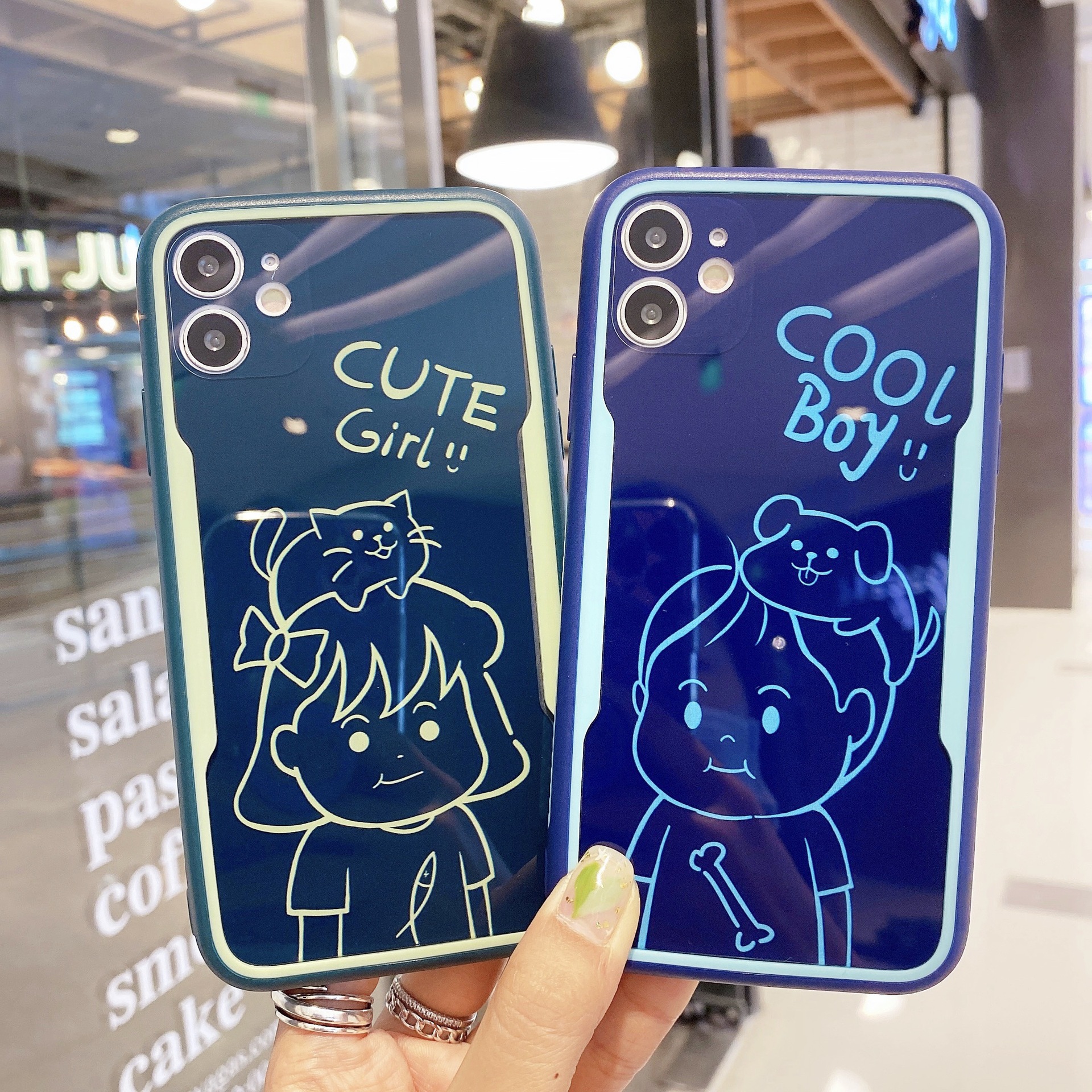 Extraíble Adecuado Para Iphone 11 / Xs Max Cartoon Tpu Pc Caja Del Teléfono Creativo Al Por Mayor Nihaojewelry display picture 2