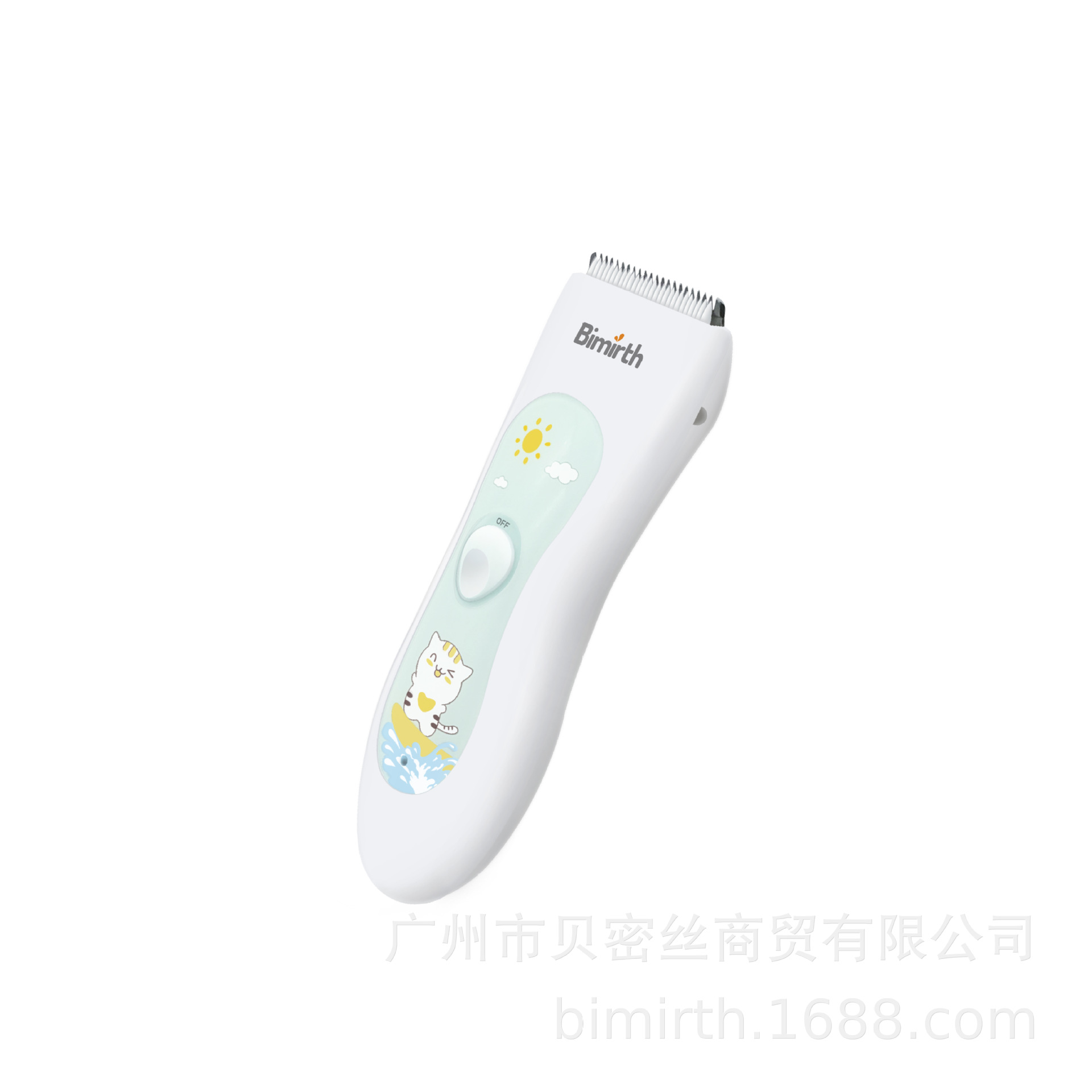 工廠直批兒童電推剪嬰兒理發(fā)器靜音防水電推子剪發(fā)可充電全身水洗