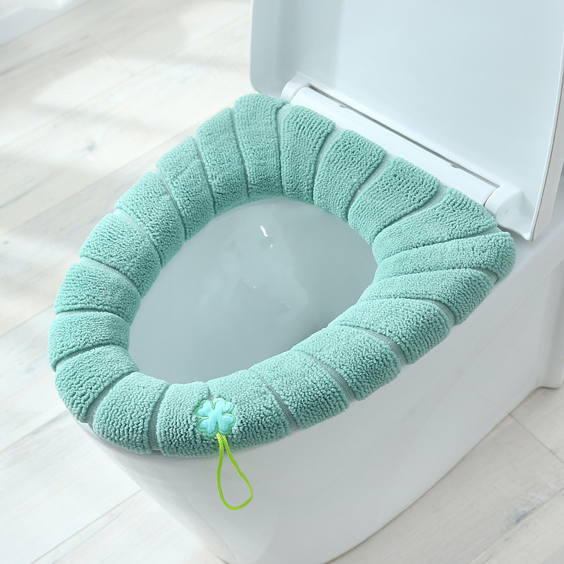 General supplier toilet seat cushion home winter thickened warm Nordic wind toilet mat portable wash sitting