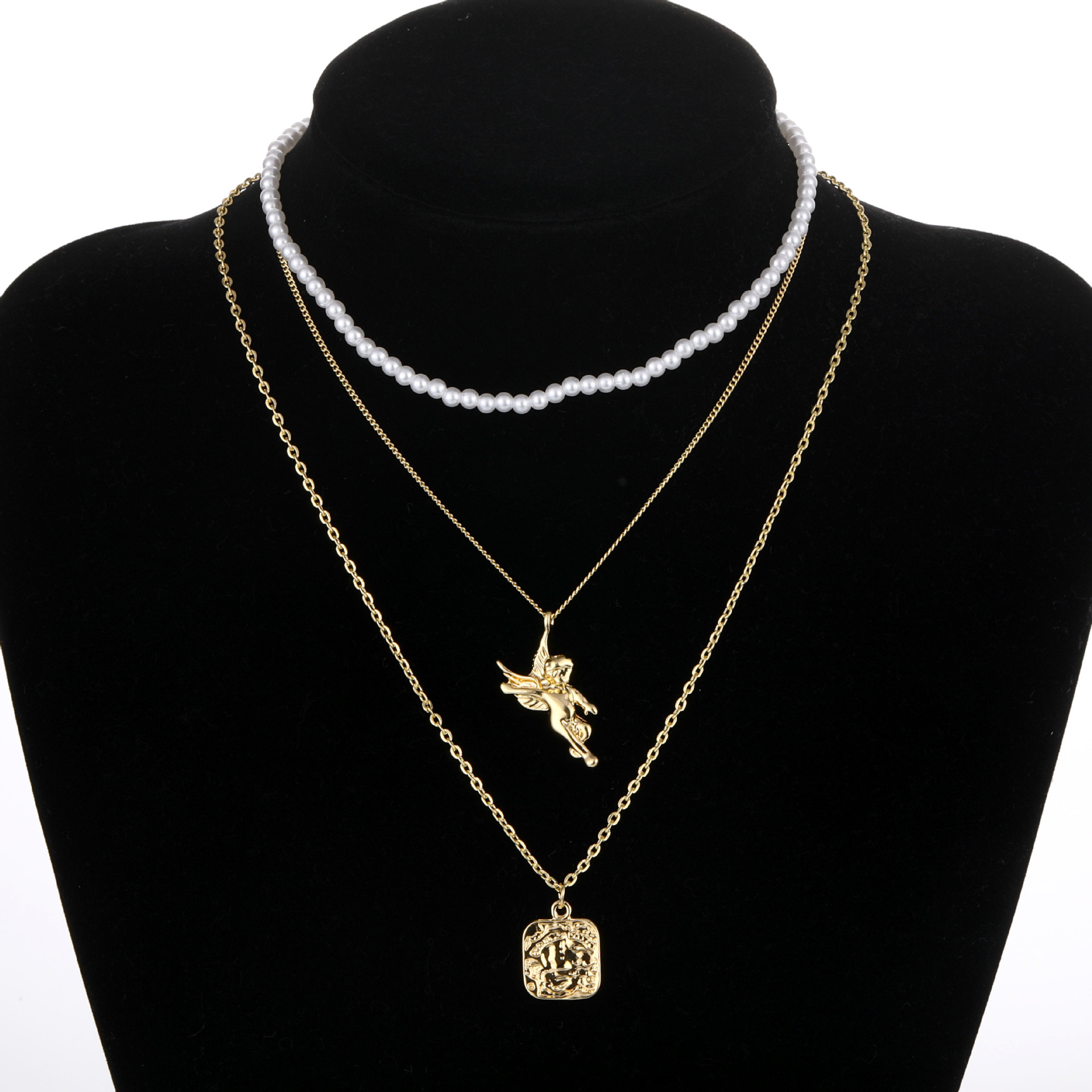 亞馬遜批發(fā)熱銷款歐美主流風(fēng)潮流尖端項(xiàng)鏈多元素多樣化跨境直銷