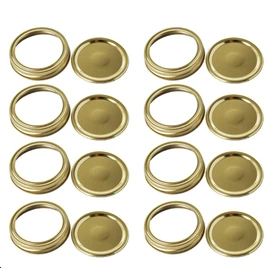 玻璃瓶;玻璃罐;金属盖