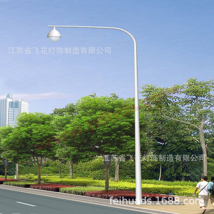 供应Q235监控杆 交通监控灯杆 红绿灯监控杆 热镀锌喷塑监控立杆