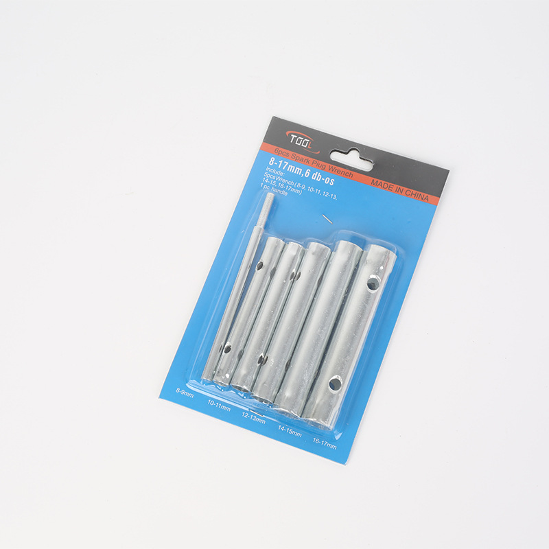 俊超专业生产6件套火花塞套筒扳手简易六角套筒扳手管内六角尺寸