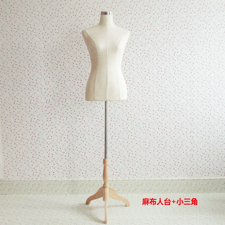 Renwa's three -dimensional tailoring female tool accessories Half -body model props can be performed on clothing display shelves