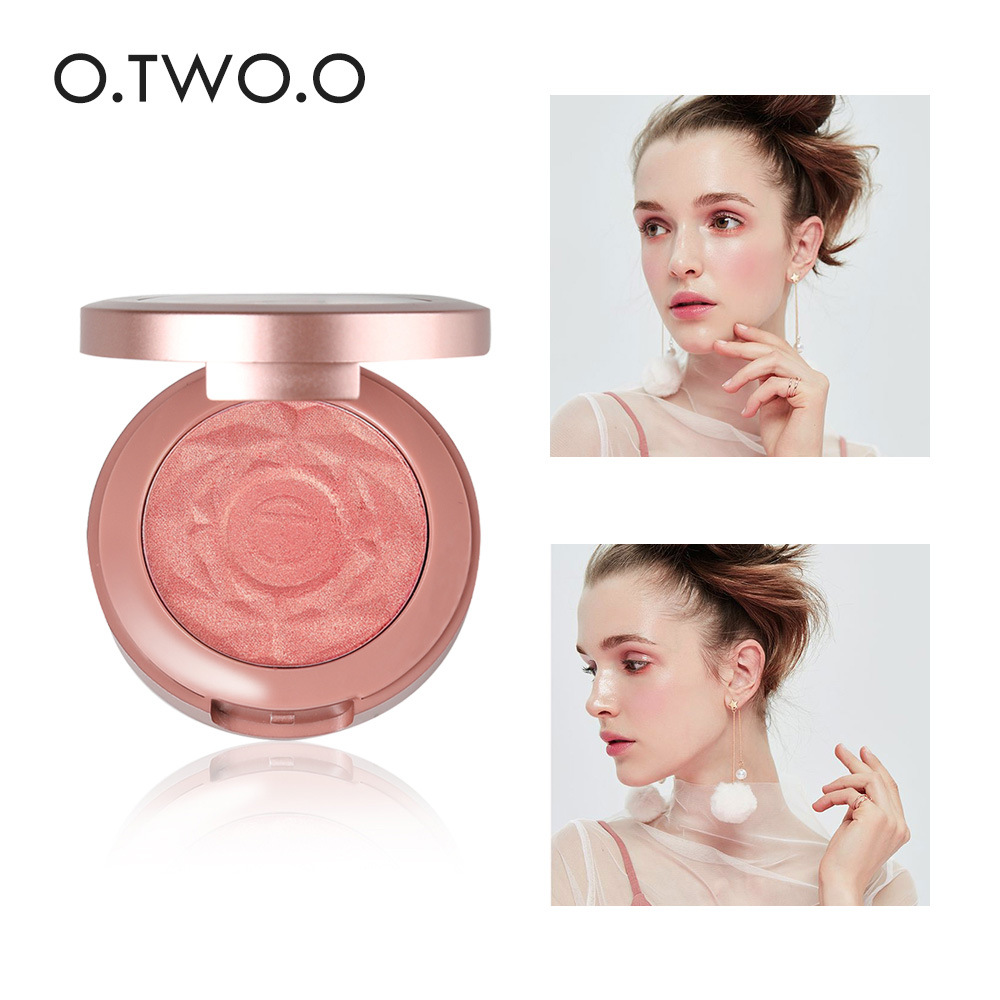 O.Two.o new monochrome repair blush natural rolling lifting color nude makeup rouge one generation 9120